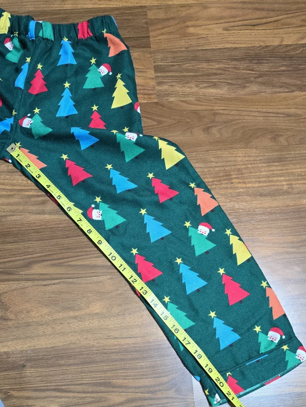 The Company Store Holiday Flannel Pajama Set - Holiday Trees - Unisex Kids 8